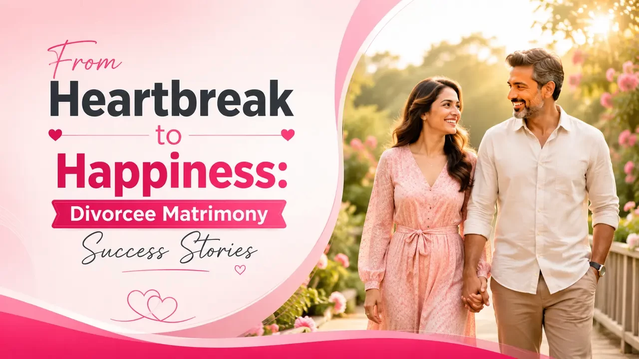 From Heartbreak to Happiness: Divorcee Matrimony Success Stories